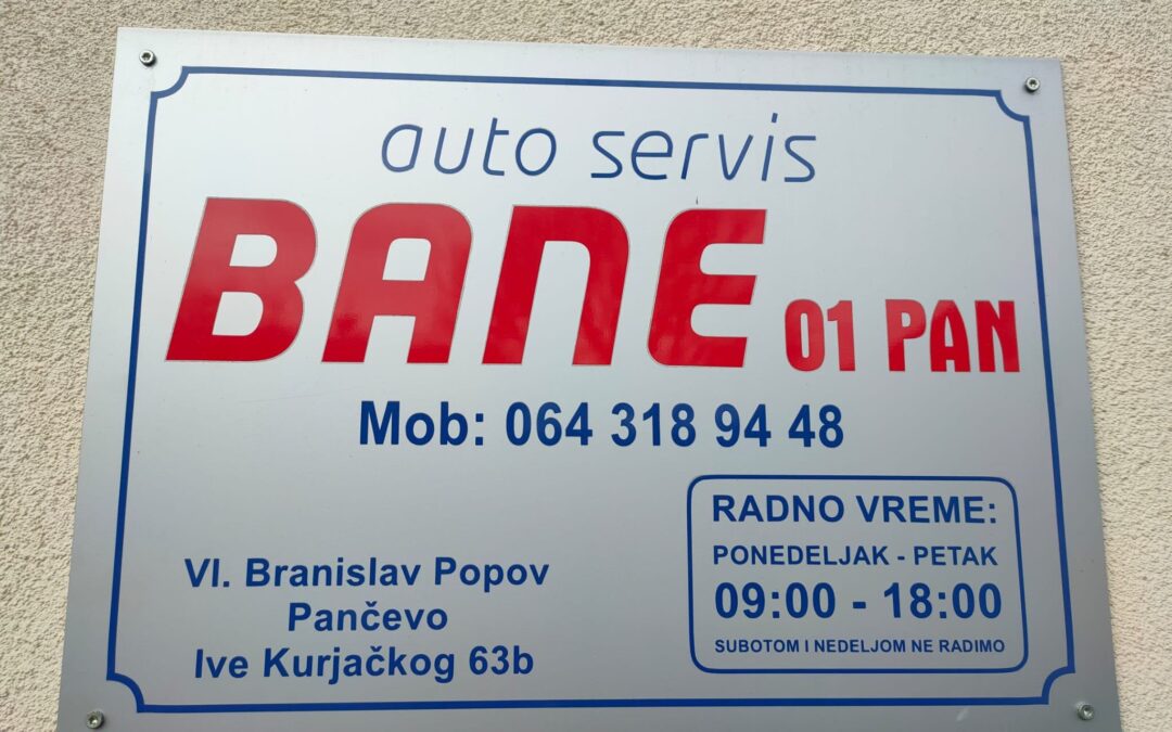 AUTO SERVIS BANE 01PAN