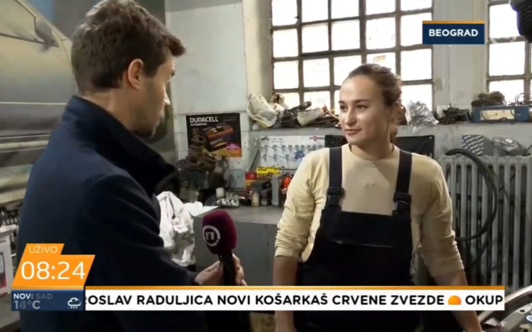 Nina Svilarić za TV Nova S: Kako je biti dama u „muškom poslu“
