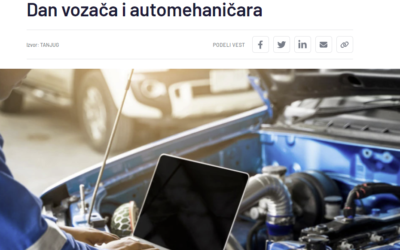 TANJUG: Udruženje Autoservisi Srbije obeležava Dan vozača i automehaničara