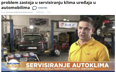 Euronews: Autoservisere očekuju obuka i sertifikati – Kako rešiti problem zastoja u servisiranju klima uređaja u automobilima