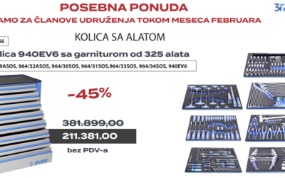 UNIOR TEOS ALATI: Posebna ponuda samo za članove UAS-a tokom februara