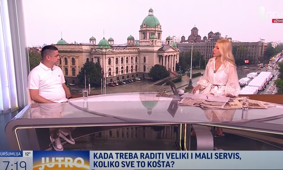 TV PRVA: Kada je pravo vreme za mali i veliki servis