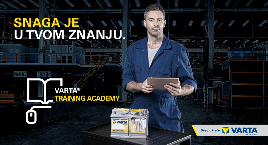 VARTA: Snaga je u vašem znanju! Priključite se VARTA ACADEMY i postanite ekspert za akumulatore