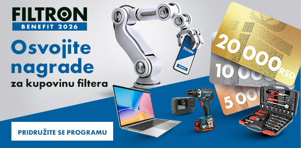 MANN HUMMEL: Filtron Benefit program samo za REGISTROVANE radionice!